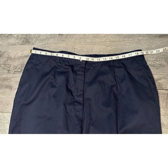 VTG Seafarer‎ Trouser Pants Mens 38x29 Navy Blue Military TALON Zip NWT - Picture 6 of 10
